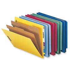 Classification Folder - Bright Red - Letter Size 2in. Expansion