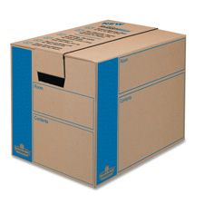 Picture of Fellowes Mfg. Co. FEL0062901 Moving Boxes- Large- 18-.25in.x25in.x19in.- 6-CT- Kraft