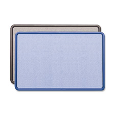 Fabric Covered Tack Board- 36in.x24in.- Gray-Graphite