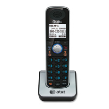 Picture of Advanced American Telephone ATTTL86009 Phone- Corded-Cordless- 2-Line- Expandable- Dect 6.0- BK-SR