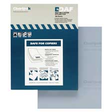 Drafting Film- Film Backing- Permanent- 8-.50in.x11in.- CL -  Chartpak, CH463560