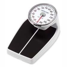 Picture of Health o Meter HHM160LB Raised Dial Scale- 400 lb. Cap- 18in.x29in.x19in.- White-Black