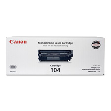 Picture of Canon CNMCARTRIDGE104 Toner Cartridge- F- L120 Faxphone- 2000 Page Yield- Black