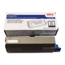 Picture of Oki Data Americas- Inc. OKI44318604 Toner Cartridge- 11000 Page Yield- Black