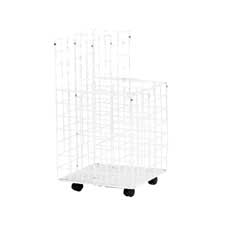 Picture of Safco Products Company SAF3088 Wire Roll File- 24 Compartments- 21in.x14in.x31-.75in.- White