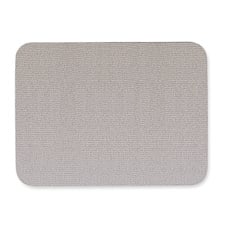 Oval Fabric Bulletin Board- 4ft.x3ft.- Gray