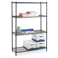 Starter Shelving Unit- Black - 48in.x18in.x72in.