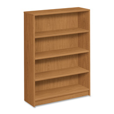 4-Shelf Bookcase- 36in.x11-.50in.x48-.75in.- Harvest