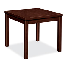 Picture of HON Company HON80192NN Corner Table- Laminate- 24in.x24in.x20in.- Mahogany