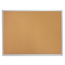 Cork Board- 1-.13in. Face Frame- 8ft.x4ft.- Aluminum Frame