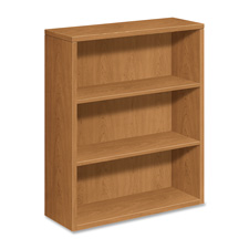 3-Shelf Bookcase- w- Fixed Shelves- 36in.x13-.13in.x43-.38in.- MY