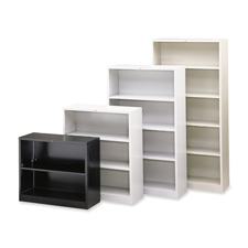 Picture of HON Company HONS82ABCS 6 Shelf Metal Bookcase- 34-.50in.x12-.63in.x81-.13in.- CGY
