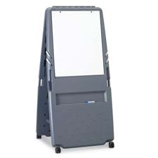 Picture of Iceberg Enterprises ICE30237 Presentation Easel- w-Dry-erase Surface- 33in.x73in.- Charcoal Gray
