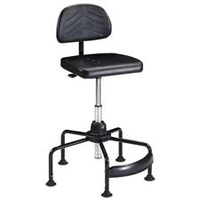 Picture of Safco Products Company SAF5117 Industrial Chair- Seat 16-.25in.x16-.25- Back 14-.50in.x9in.- Black