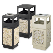 Aggregate Receptacle - Black - 38 Gallon