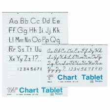 Picture of Pacon Corporation PAC74720 Chart Tablet- Manuscript Cover- 1-.50in. Ruled- 24in.x16in.- 25 Sh- WE