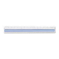 Picture of Acme United Corporation ACM40711 Computer Ruler- Center Magnifies- 15in. Long- Acrylic