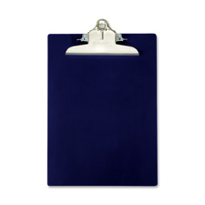 Picture of Saunders Manufacturing SAU21602 hygienic Clipboard- w- Hanging Hole- 1in. Cap.- Blue