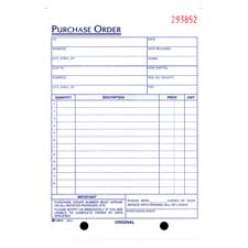 Picture of Adams Business Forms ABFTC5831 Purchase Order Form- 3-Part- 5-.56in.x8-.44in.