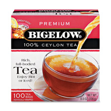Picture of Bigelow Tea Company BTC00351 Ceylon Black Tea- Individual Wrapped- 