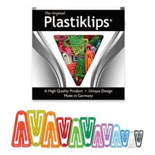 Picture of Baumgartens BAULP0600 Plastic Paper Clips- Large- Assorted Colors