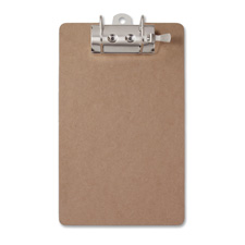 Picture of Saunders Manufacturing SAU05712 Clipboard- 2 Locking Arch-Rings- 2-.50in. Cap- 9in.x15in.- Brown