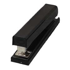 Light Duty Stapler- 210 Cap- Uses Standard Staples- Black