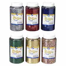Picture of Pacon Corporation PAC91710 Sparkling Crystals Glitter- 16 Oz- Silver