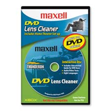 Picture of Maxell Corp. Of America MAX190059 DVD Lens Cleaner- for DVD Players- 8 Languages