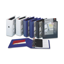 Cardinal Brands- Inc Clearvue Binder - Black