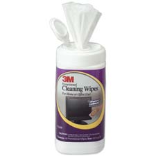 Picture of 3M MMMCL610 Premoistened Cleaning Wipes- 75 Count