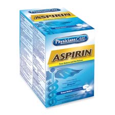 Picture of Acme United Corporation ACM90014 Physicians Care Brand Aspirin- 2-PK