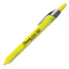 Sanford Ink Corporation  Highlighter- Retractable- Chisel Point- 8-ST- Asst.