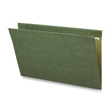 Picture of Business Source BSN26528 Hanging Folders- w-o Tabs- Letter- Green