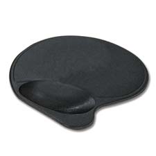 Mouse Wristrest Pillow- 7-.88in.x10-.88in.x.88in.- Black