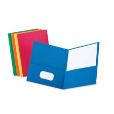 Picture of Esselte Pendaflex Corporation ESS57512 Twin Pocket Portfolio- w-o Fasteners- 11in.x8-.50in.- RBE
