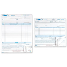 Picture of Tops Business Forms TOP3841 Bill Of Lading Snap Off- 6 Articles- 3-Pt- 50 St-PK- 8-.50in.x7in.