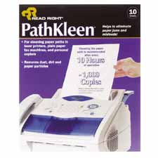 Picture of Read-Right REARR1237 Pathkleen Laser Printer Cleaning Sheets- 10-PK