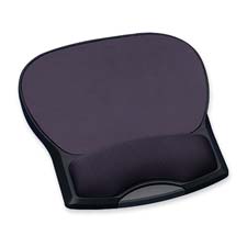Picture of Compucessory CCS55302 Mouse Pad- w- Gel Wrist Rest- 8-.7in.x10-.2in.x1-.2in.- Charcoal
