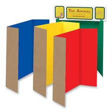 Picture of Pacon Corporation PAC37654 Single Walled Presentation Board- 48in.x36in.- 4-ST- Assorted