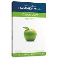 Picture of Hammermill HAM102630 Color Copy Paper- 32 lb.- 8-.50in.x11in.- 100 GE-114 ISO- White