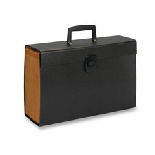 Subject Case File- A -Z- 10in.x15in.- 19 Pkts- Black