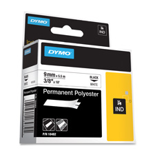 Picture of Dymo Corporation DYM18483 Label- Industrial- Perm Poly- .50in.- 18ft.- White