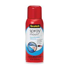 MMM6065 Adhesive Mount Spray- 10.25 oz.- Stain and Bleed Proof