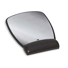 Picture of 3M MMMMW309LE Wristrest-Mouse pad- Nonskid Base- 8-.50in.x6-.75in.x.75in.- Black
