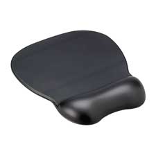 Picture of Compucessory CCS23718 Wrist Rest-Mousepad- Smooth- Stain Resistant- Black