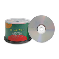 Picture of Compucessory CCS35557 DVD-R- 4.7GB- 16X- Branded- 50-PK