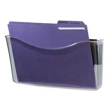 Picture of Rubbermaid RUB65986 Wall File- Unbreakable Magnet- 13-.75in.x3in.x6-.63in.- Clear