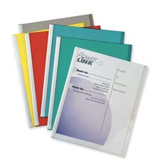 Picture of C-Line Products- Inc. CLI32557 Report Covers- w- Binding Bars- Clear Vinyl