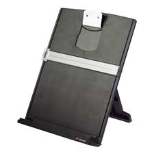 Picture of 3M MMMDH340MB Desktop Document Holder- 9-.67in.x2in.x12-.13in.- Black-Silver